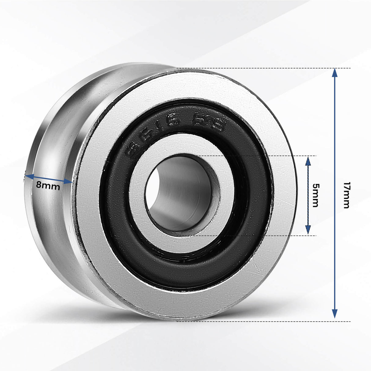 Monport Track Guide Kugellager 4 Stück für 40W - 150W CO2 Laser Engraver(5mmx17mmx8mm) - MonPortlaser.de
