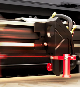 Monport Reno65 Laserkopf (mit magnetischem Autofokusmodul, Rotlichtmodul und Luftunterstützungsadapter)