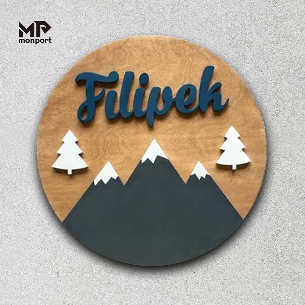 Schneebirge Wald - Display - Datei - MonPortlaser.de