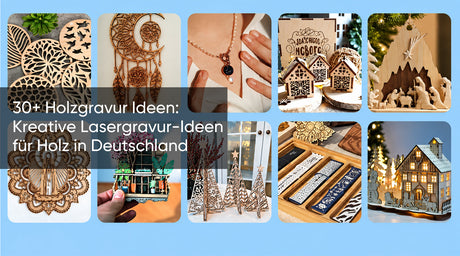 30+ Holzgravur Ideen: Kreative Lasergravur-Ideen für Holz in Deutschland