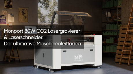 Monport 80W CO2 Lasergravierer & Laserschneider: Der ultimative Maschinenleitfaden