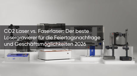 CO2 Laser vs. Faserlaser: Der beste Lasergravierer für die Feiertagsnachfrage und Geschäftsmöglichkeiten 2026