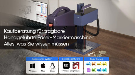 Kaufberatung für tragbare Handgeführte Faser-Markiermaschinen: Alles, was Sie wissen müssen