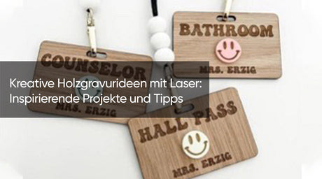Kreative Holzgravurideen mit Laser: Inspirierende Projekte und Tipps