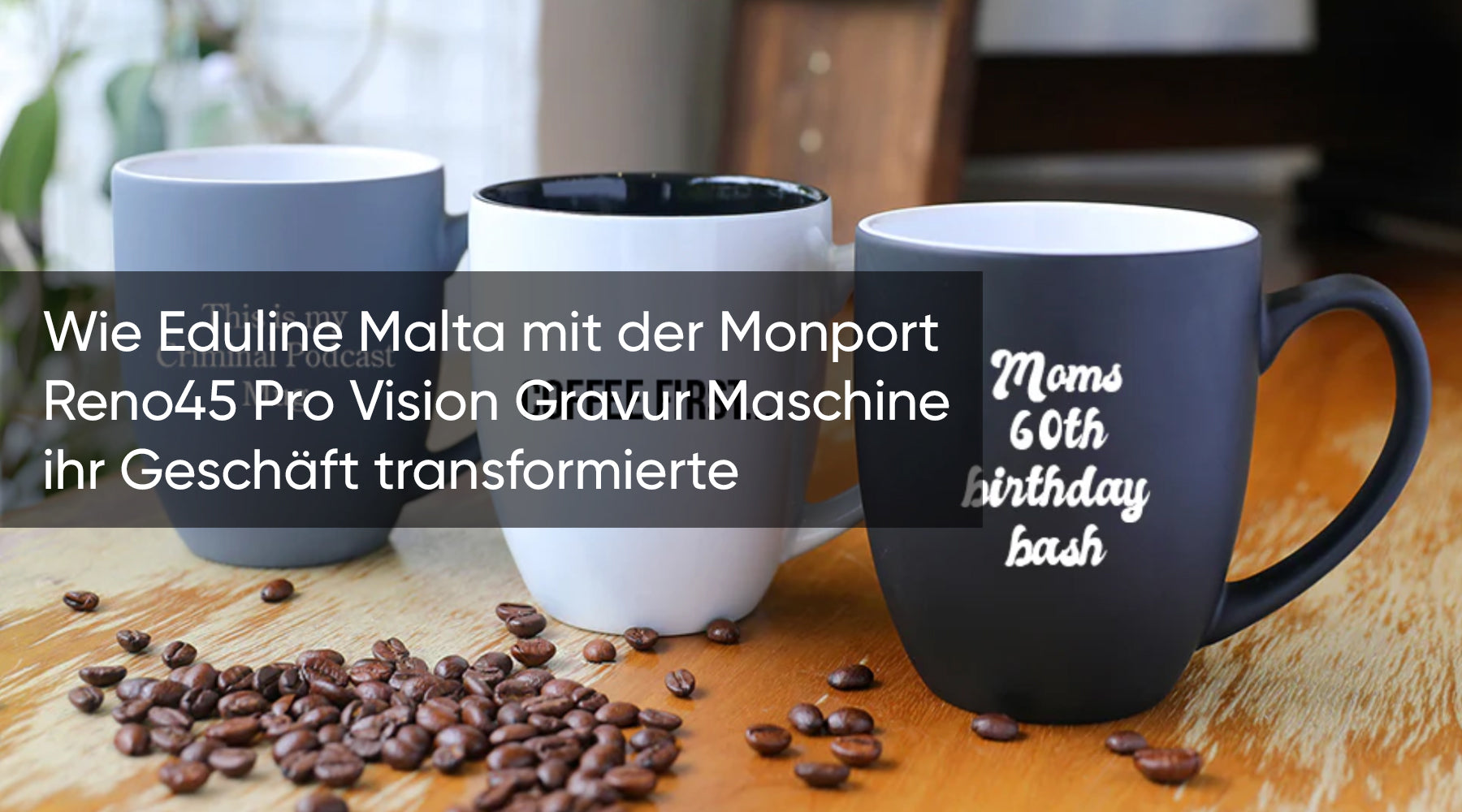 Wie Eduline Malta mit der Monport Reno45 Pro Vision Gravur Maschine ihr Geschäft transformierte
