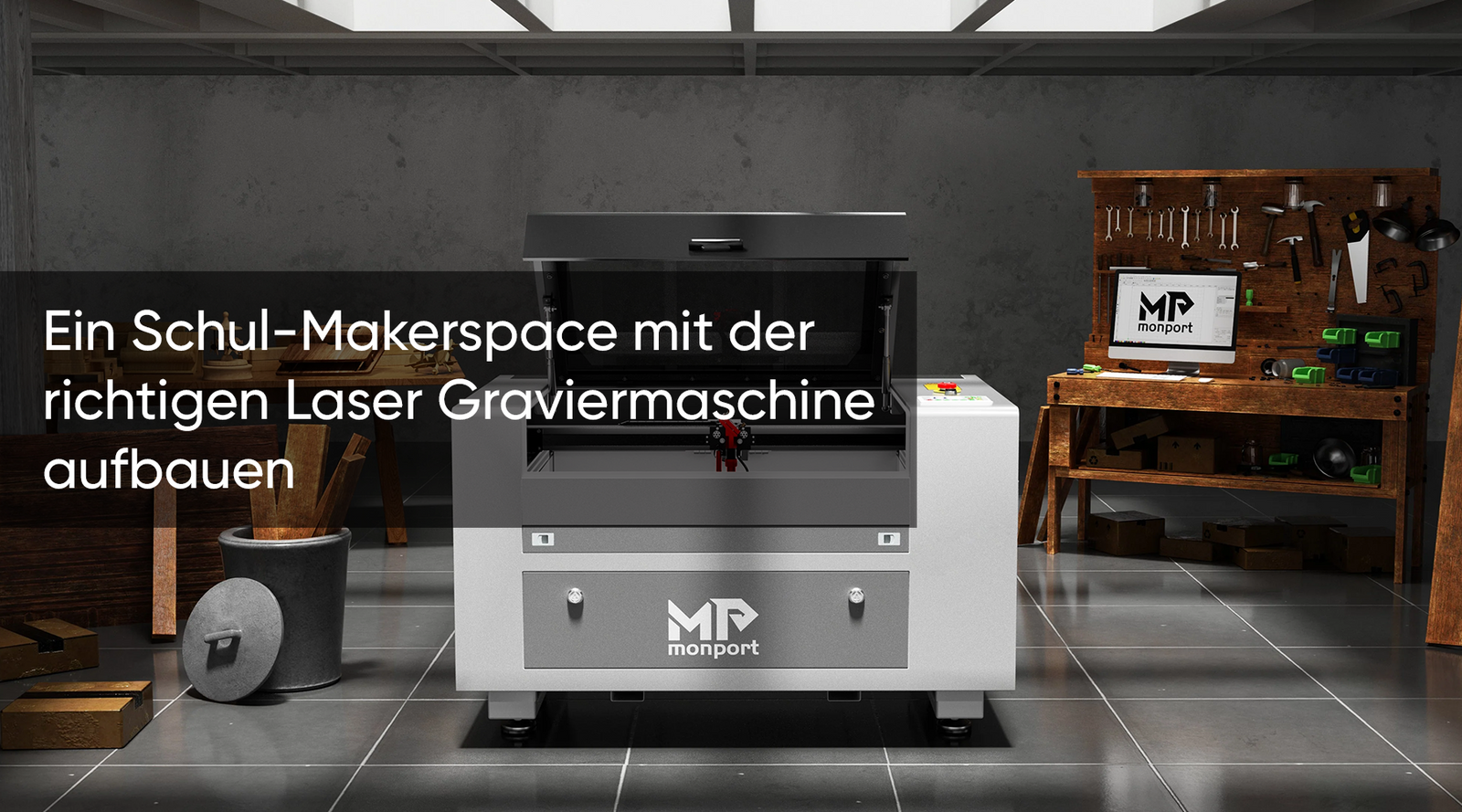 Ein Schul-Makerspace mit der richtigen Laser Graviermaschine aufbauen