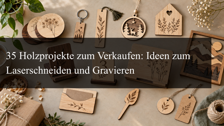 35 Holzprojekte zum Verkaufen: Ideen zum Laserschneiden und Gravieren