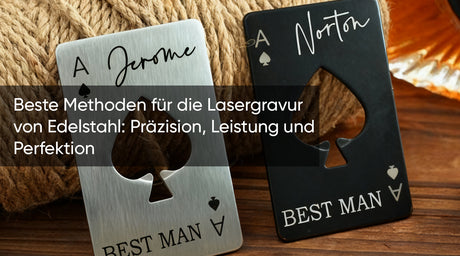 Beste Methoden für die Lasergravur von Edelstahl: Präzision, Leistung und Perfektion