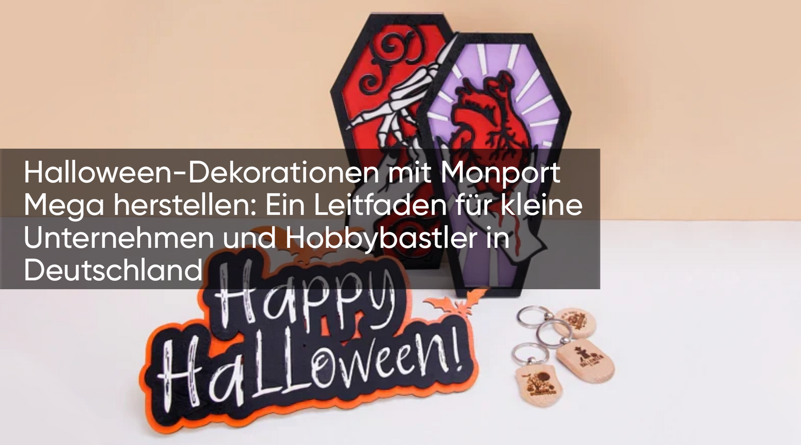 Halloween-Dekorationen mit Monport Mega herstellen: Ein Leitfaden für kleine Unternehmen und Hobbybastler in Deutschland