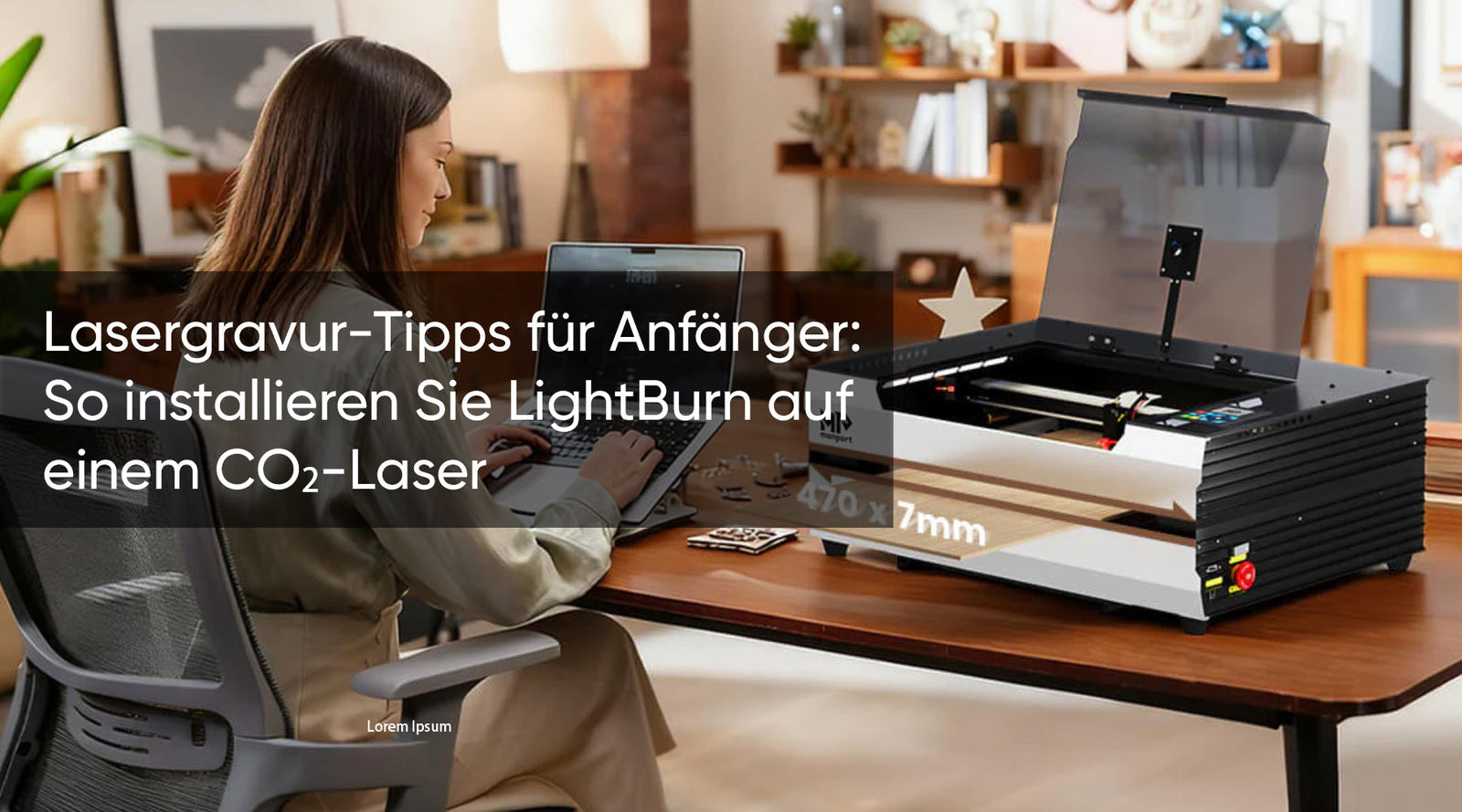 Lasergravur Tipps für Anfänger: So installieren Sie LightBurn auf einem CO2 Laser