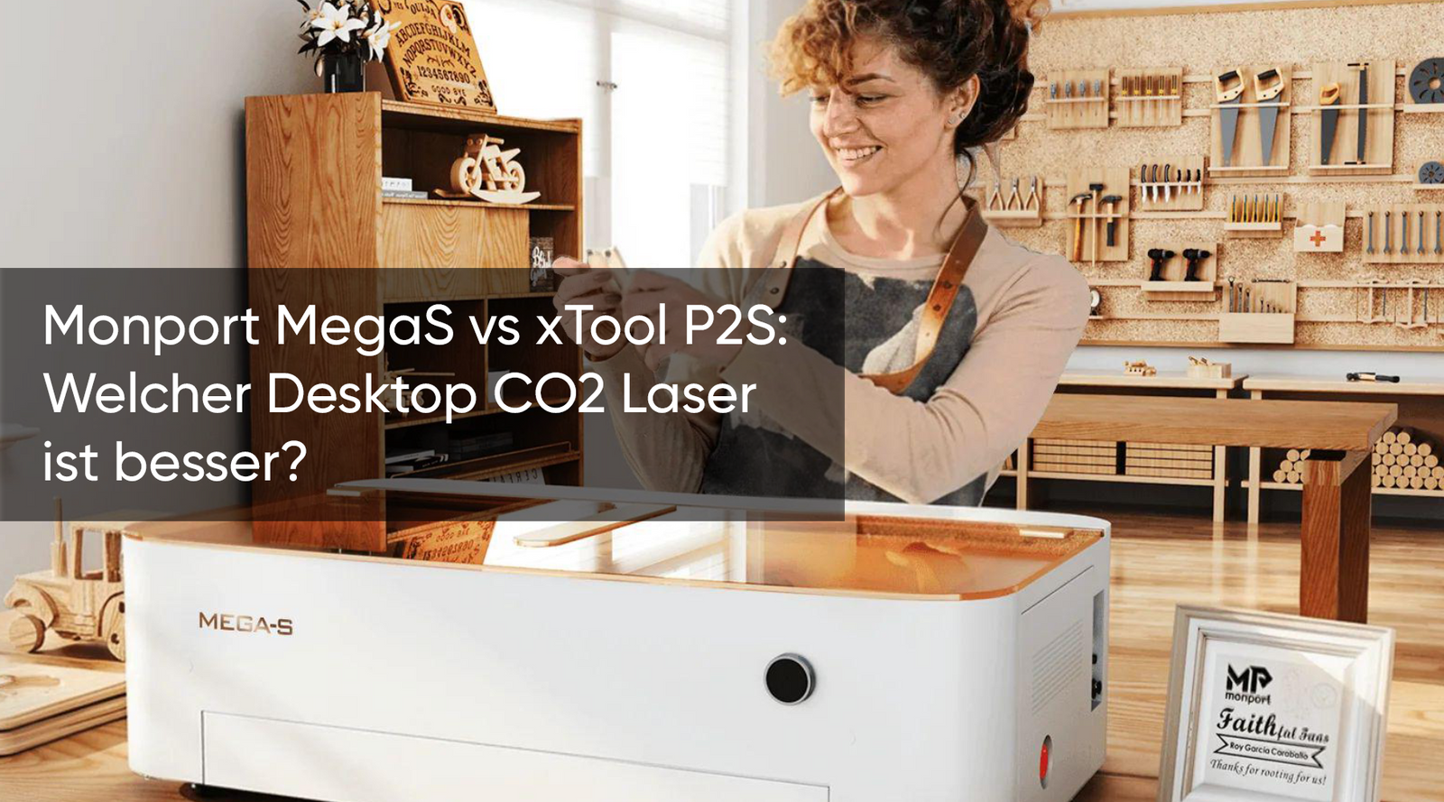 Monport MegaS vs xTool P2S: Welcher Desktop CO2 Laser ist besser?