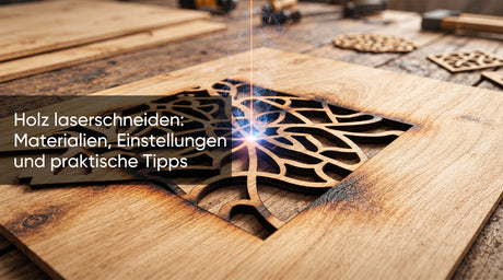 Holz laserschneiden: Materialien, Einstellungen und praktische Tipps