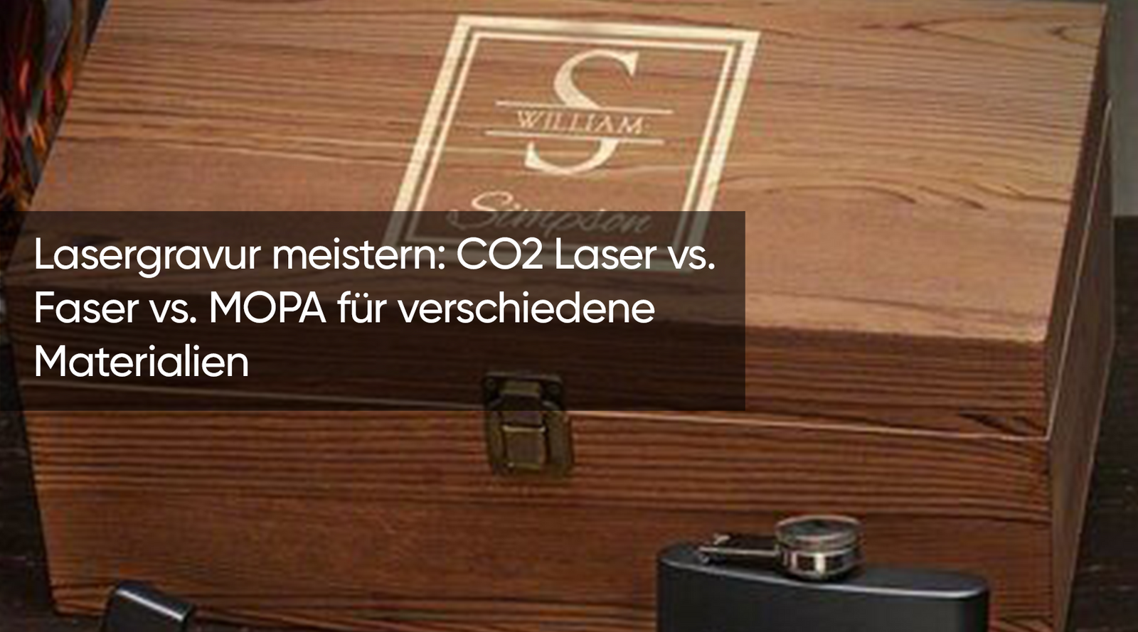 Lasergravur meistern: CO2 Laser vs. Faser vs. MOPA für verschiedene Materialien