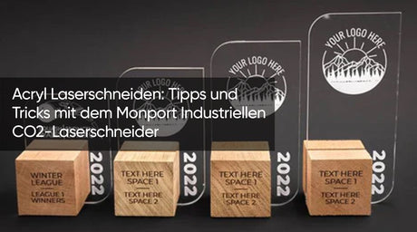 Acryl Laserschneiden: Tipps und Tricks mit dem Monport Industriellen CO2 Laserschneider