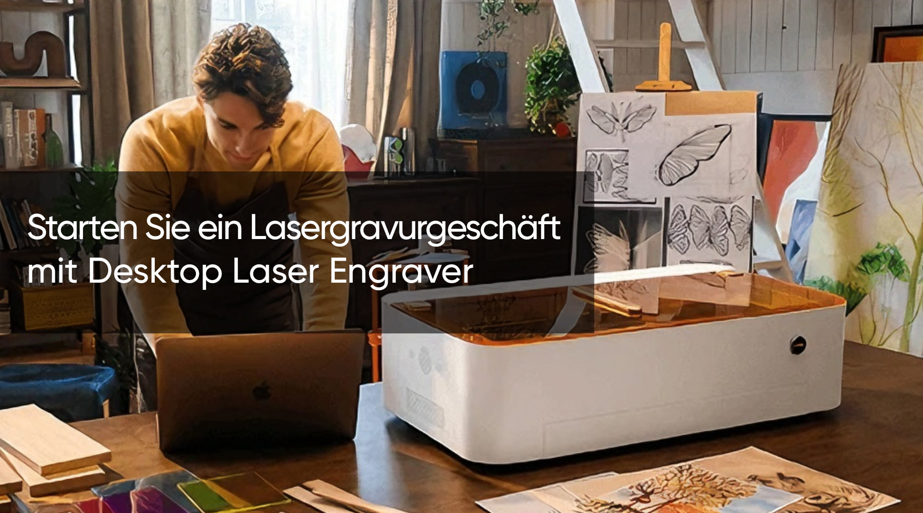 Starten Sie ein Lasergravurgeschäft mit Desktop Laser Engraver