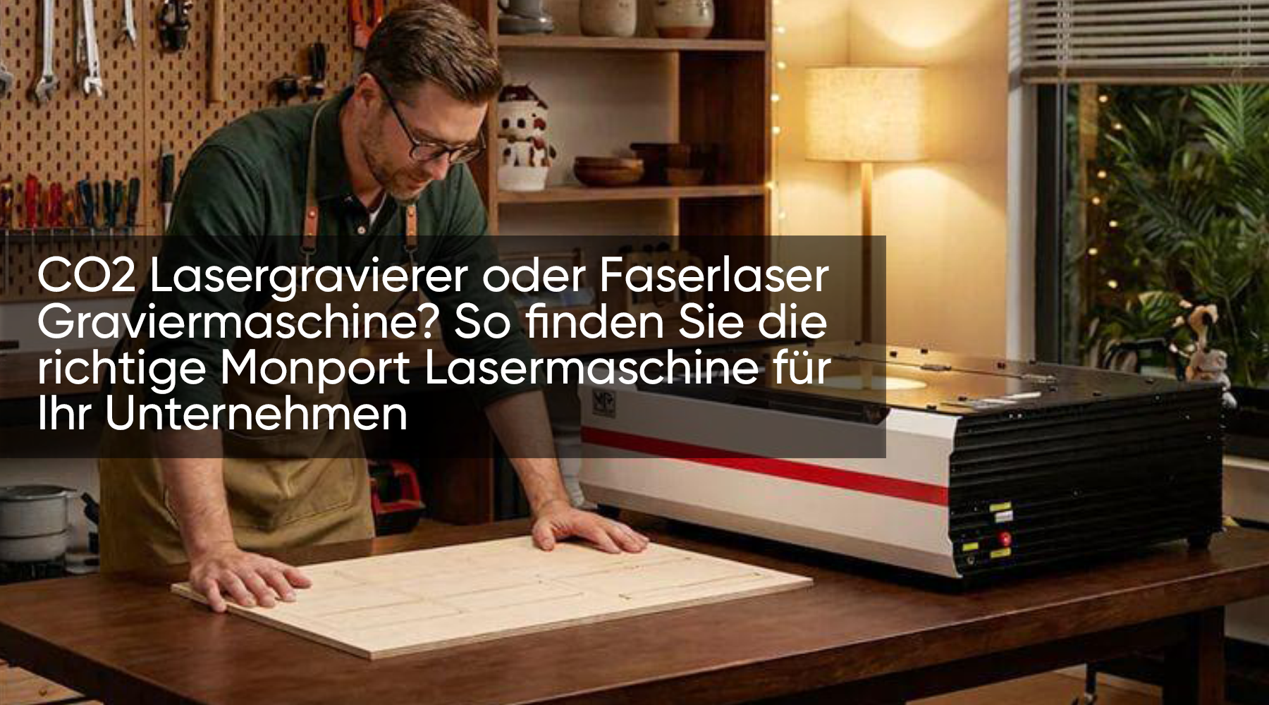 CO2 Lasergravierer oder Faserlaser Graviermaschine? So finden Sie die richtige Monport Lasermaschine für Ihr Unternehmen
