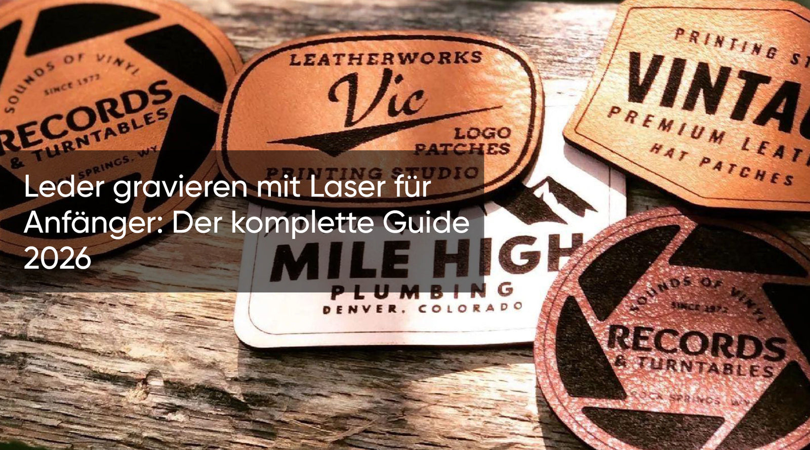 Leder gravieren mit Laser für Anfänger: Der komplette Guide 2026