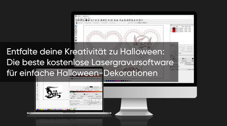 Entfalte deine Kreativität zu Halloween: Die beste kostenlose Lasergravursoftware für einfache Halloween-Dekorationen