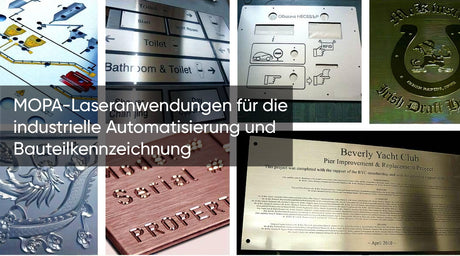 MOPA-Laseranwendungen für die industrielle Automatisierung und Bauteilkennzeichnung