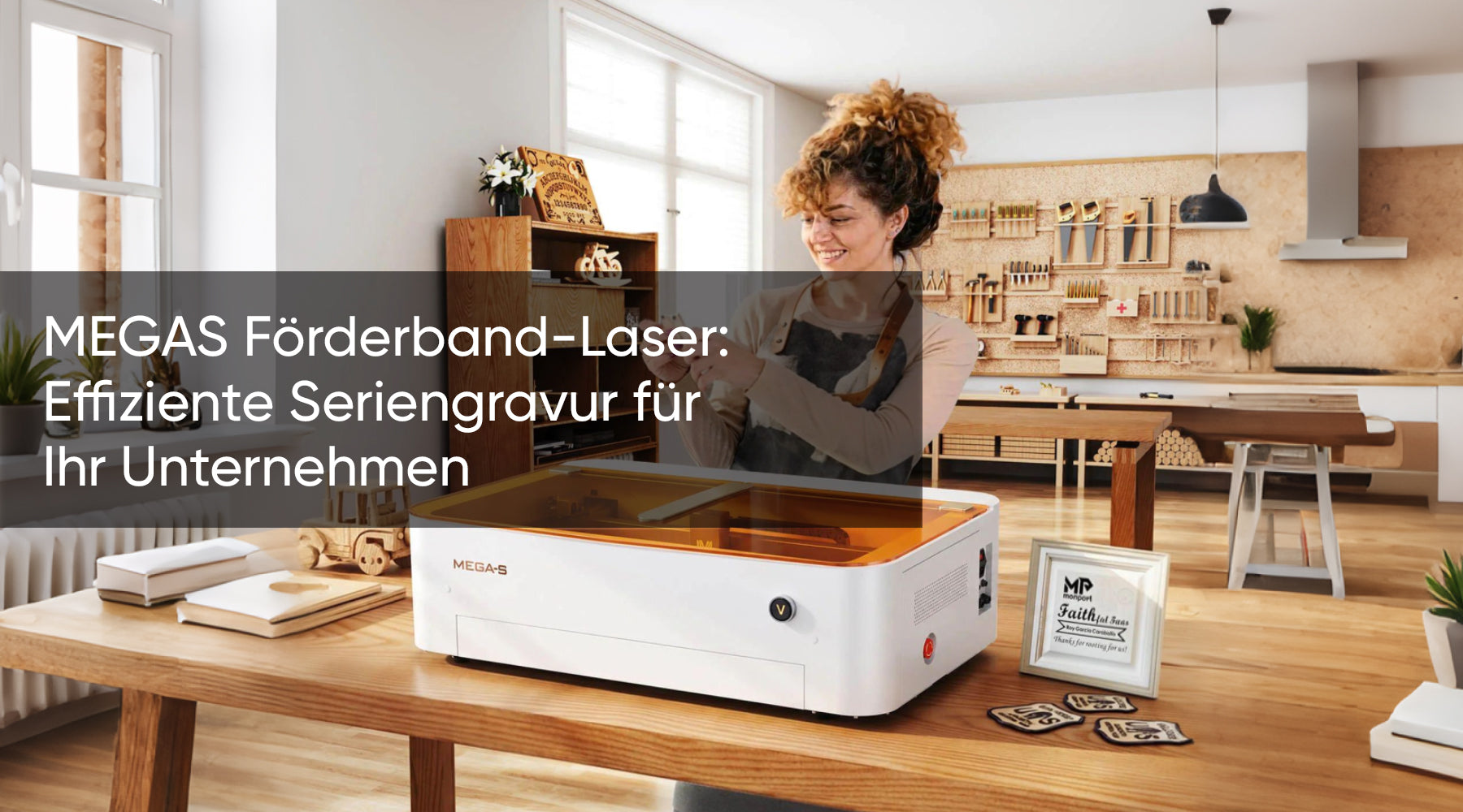 MEGAS Förderband-Laser: Effiziente Seriengravur für Ihr Unternehmen
