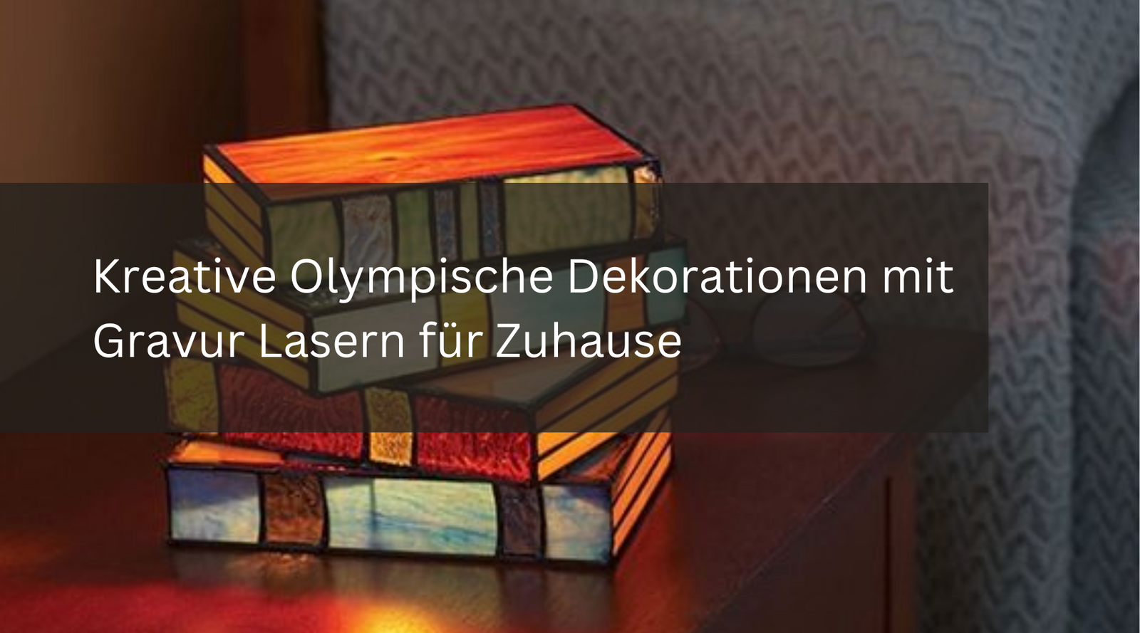 Kreative Olympische Dekorationen mit Gravur Lasern für Zuhause