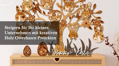 Holz Osterhasen