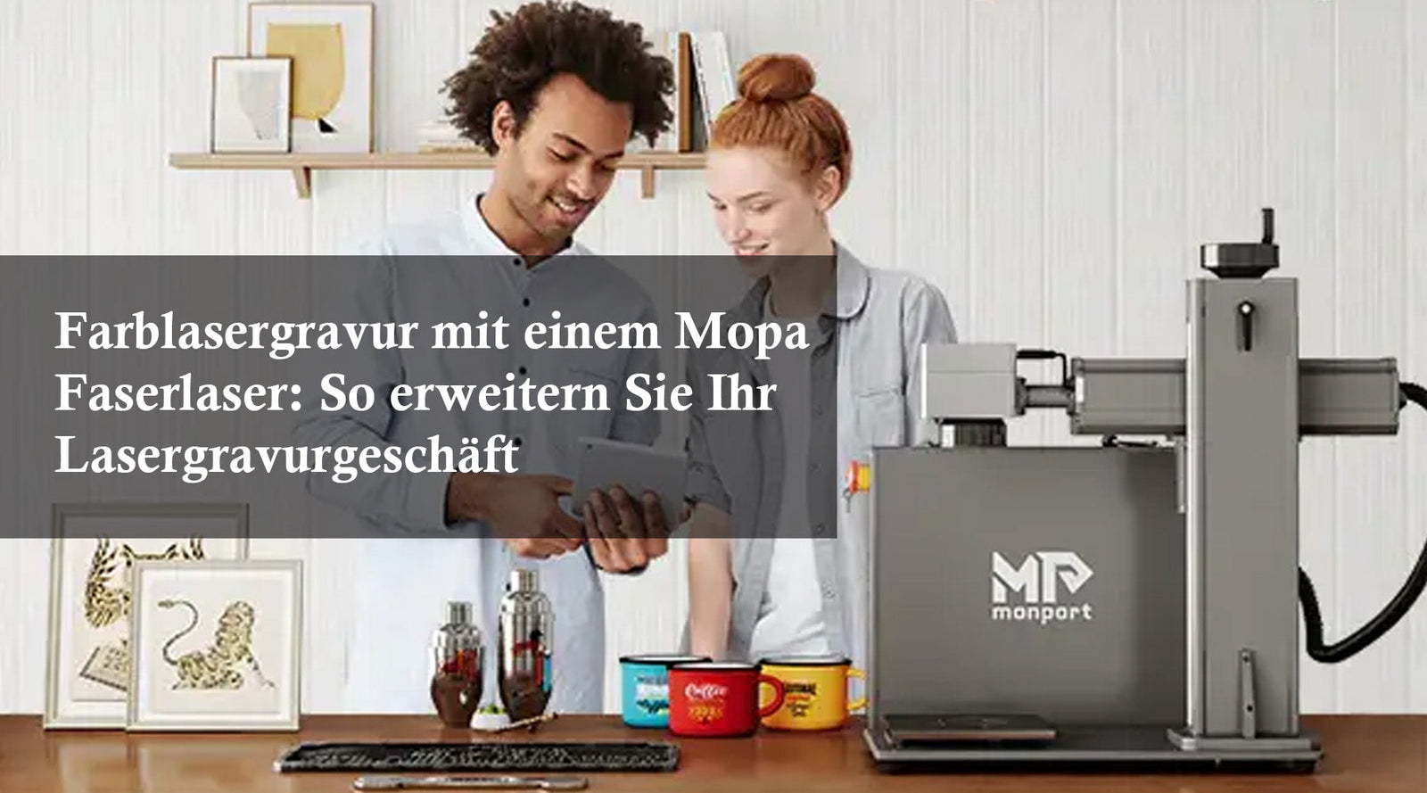 Farblasergravur mit einem Mopa Faserlaser: So erweitern Sie Ihr Lasergravurgeschäft