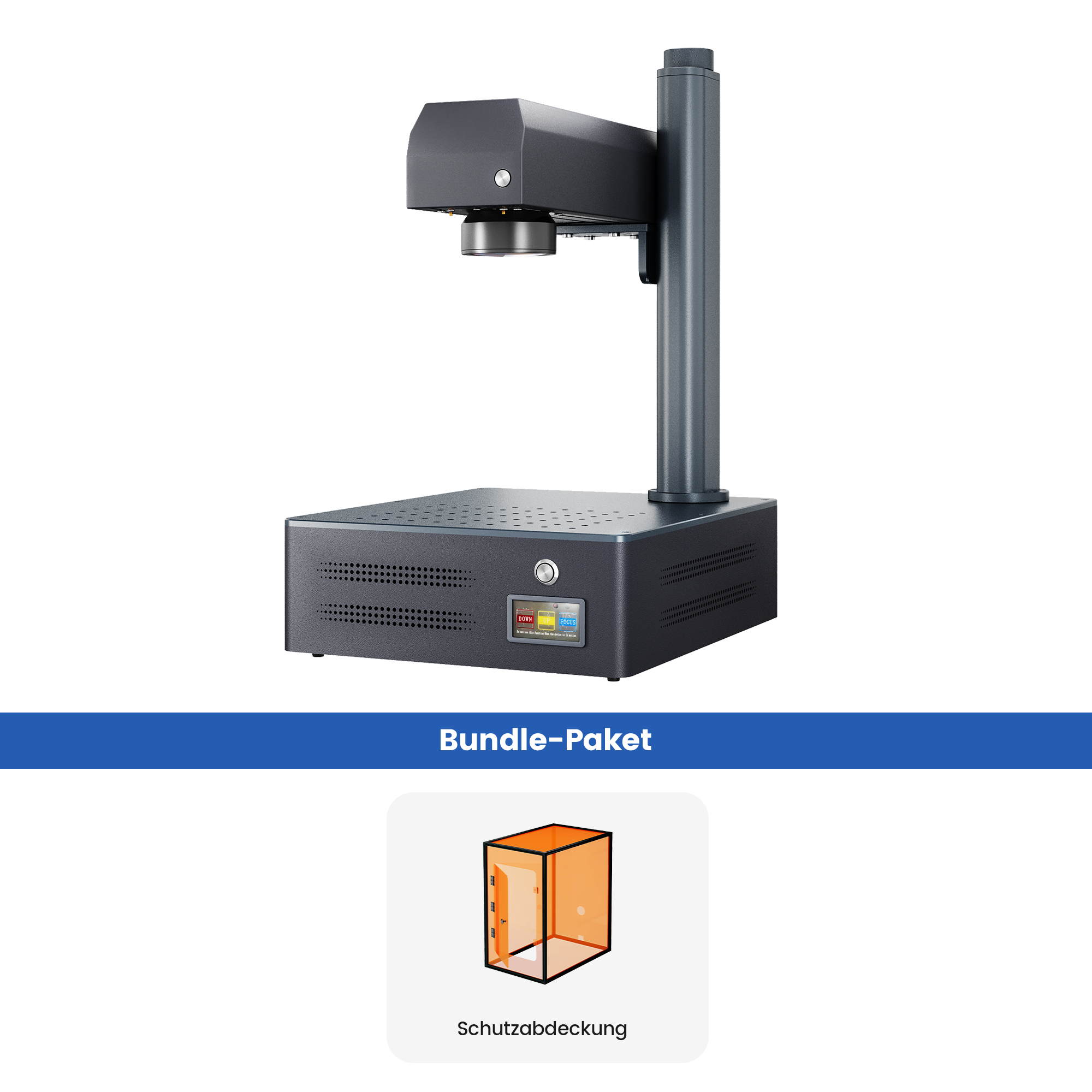 Monport GM 30W Pro Integrierte Faserlaser-Graviermaschine & Markiermaschine mit Autofokus - Maschine