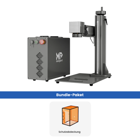 Monport 60W (175 x 175 mm) GPro MOPA Faserlaser Gravier & Markiermaschine mit manuellem Fokus