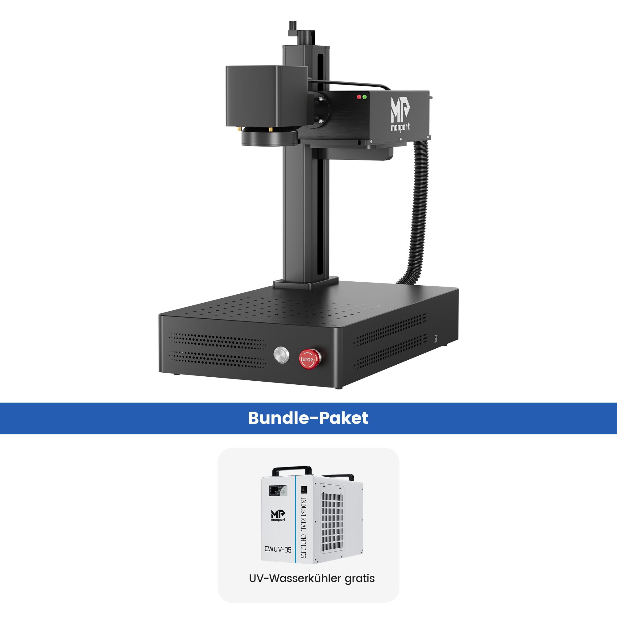 Monport 6W UV-Laser-Graviermaschine & Markiermaschine