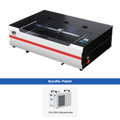 Monport Reno65 Pro Vision 65W Desktop CO2 Lasergravur- und Schneidemaschine (24" x 16") mit 8MP HD-Kamera und magnetischer Autofokus-Unterstützung