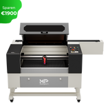 Monport CO2 100W Laser Graviermaschine & Cutter (500x700mm) mit Autofokus und Halterung