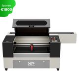 Monport 100W CO2 Laser Graviermaschine & Cutter (500x700mm) mit Autofokus