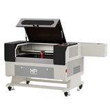 Monport CO2 100W Laser Graviermaschine & Cutter (500x700mm) mit Autofokus und Halterung