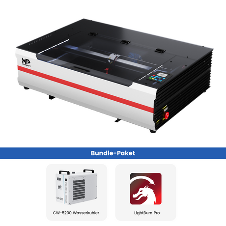 Monport Reno65 Pro Vision 65W Desktop CO2 Lasergravur- und Schneidemaschine (24" x 16") mit 8MP HD-Kamera und magnetischer Autofokus-Unterstützung