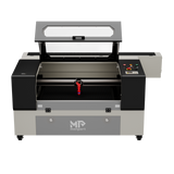 Monport 90W CO2 Laser Graviermaschine & Cutter (500x700mm) mit Autofokus und Wasserkühlung