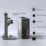 Monport GT 200W Split MOPA & Autofokus-Faserlaser-Gravierer & Farbemarkierungsmaschine