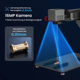 Monport GPro 200W MOPA Vision Faserlaser Maschine – Mit Vision-System für automatische Positionierung, präzise Metallgravur & Laserbeschriftung
