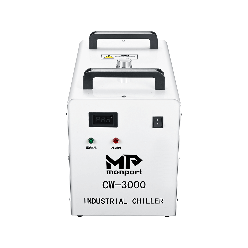Monport 9L CW-3000 water cooling system for 40W CO2 laser engraver