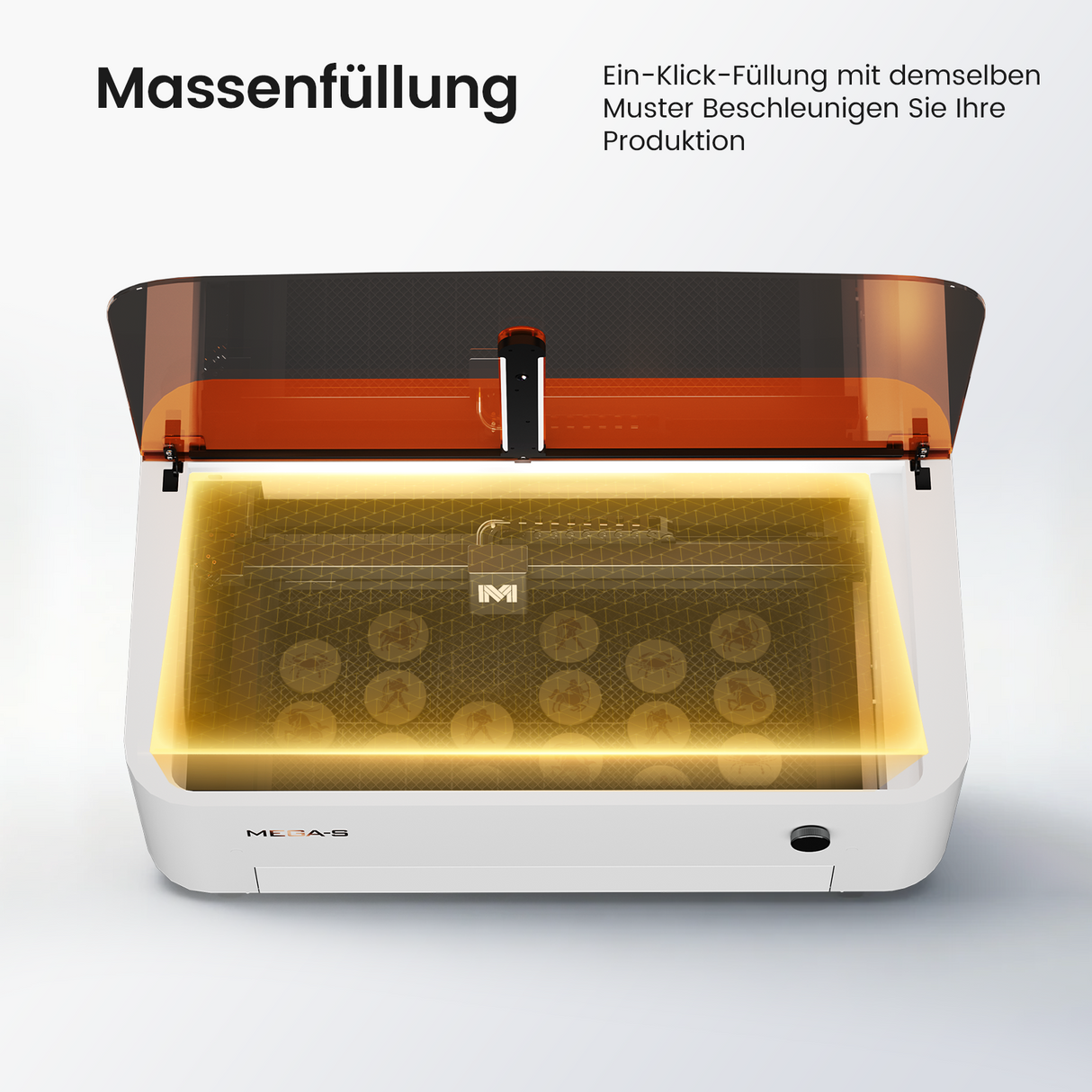 Monport MegaS – Upgrade der Mega-Serie: 70W CO₂ Lasergravier- und Schneidemaschine mit intelligenter Präzision