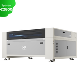 Monport Effi 13S verbesserte Version 130W CO2-Lasergravurmaschine und Schneidemaschine mit Autofokus-Funktion und integrierter Wasserkühler