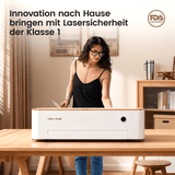 Monport Mega S – Upgrade der Mega-Serie: 70W CO₂ Lasergravier- und Schneidemaschine mit intelligenter Präzision