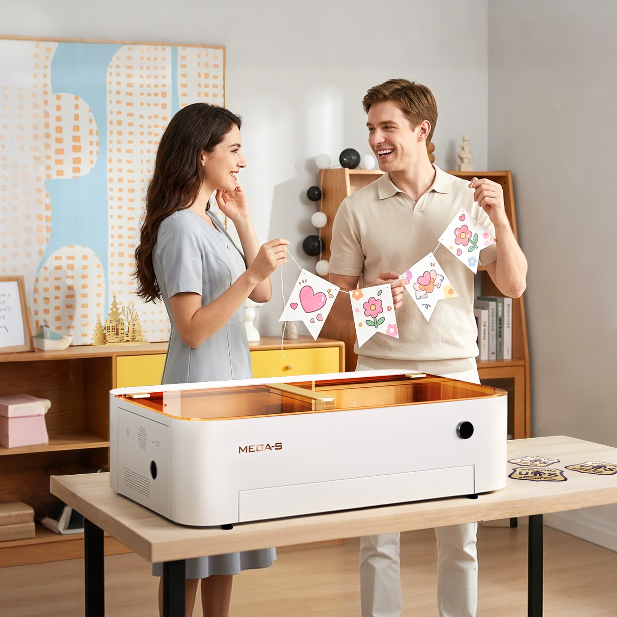 Monport MegaS – Upgrade der Mega-Serie: 70W CO₂ Lasergravier- und Schneidemaschine mit intelligenter Präzision