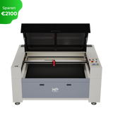 Monport 150W CO2 Eingebaut Wasserkühlsystem Laser Graviermaschine & Cutter mit (1600x 1000mm) Gravurfläche