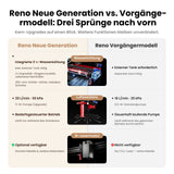 Monport Reno45 Pro Vision 45W Desktop CO₂-Lasergravierer und -Schneider (16" x 12") mit 8MP HD-Kamera, Assistierter Autofokus-Unterstützung und integrierter Wasserkühlung