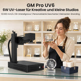 Monport GM 6W PRO UV Laser Graviermaschine(Innengravur) – Professionelle UV Laserbeschriftung mit 355nm Kaltlaser-Technologie