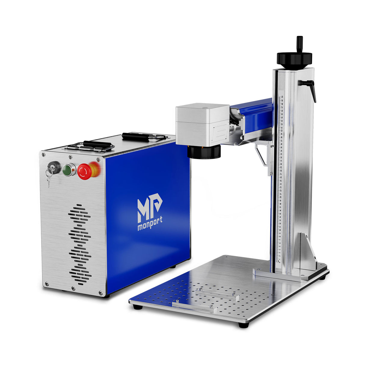 Monport 20W (4.3" x 4.3") Faser-Lasergravierer & Markierungsmaschine