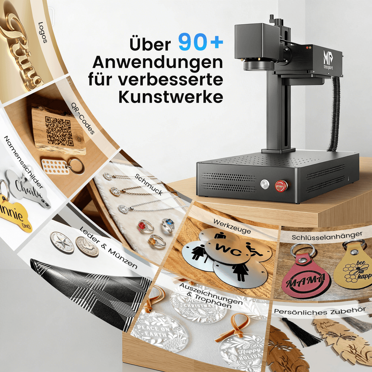 Monport GM 6W UV-Laser-Graviermaschine & Markiermaschine