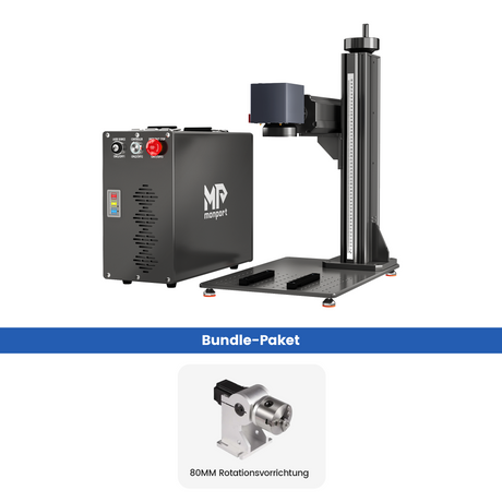 Monport GT 30W Getrennter Faserlaser-Gravier- und Markiermaschine mit Autofokus (150 mm × 150 mm) – Gerät