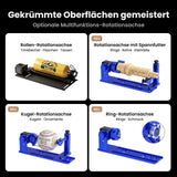 Monport Reno65 Pro Vision 65W Desktop CO₂ Lasergravierer & Laserschneider (24" x 16") mit 8MP HD-Kamera, magnetischem Autofokus und integriertem Wasserkühlsystem
